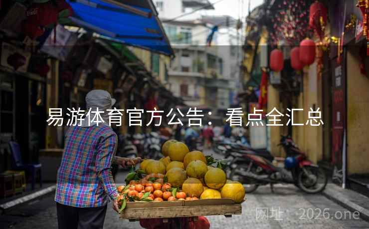 易游体育官方公告：看点全汇总