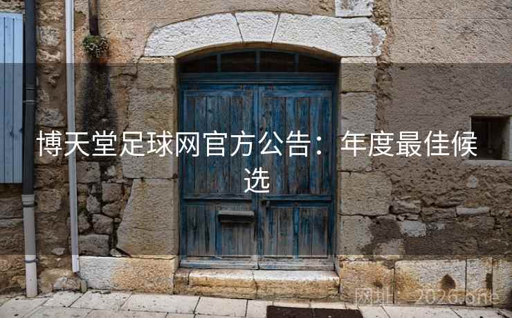 博天堂足球网官方公告：年度最佳候选